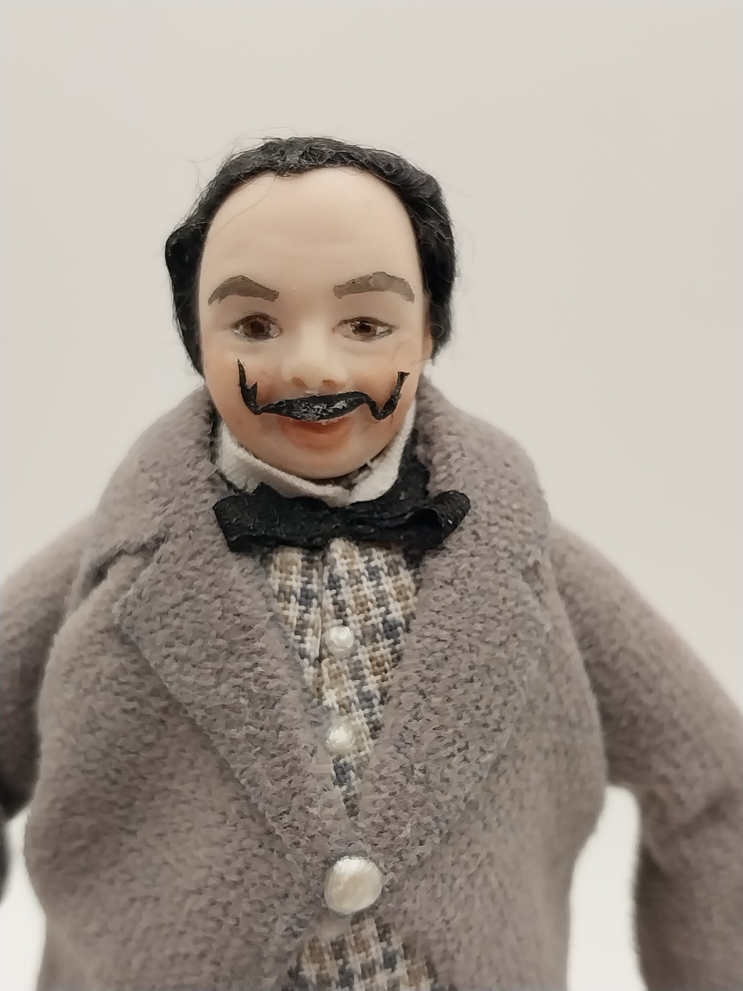 Older Man Doll With Mustache
