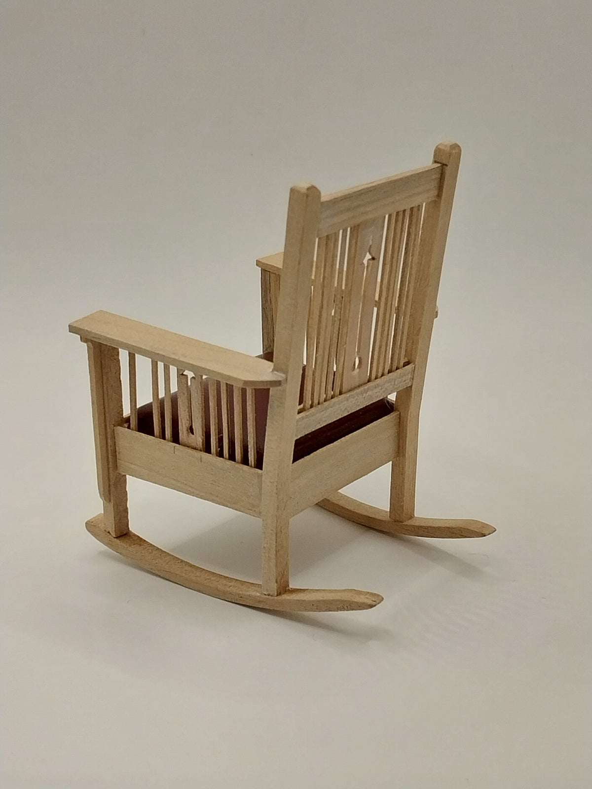 White Mission Rocking Chair Mission Rocking Chair, Unfinished – Miniature Designs, Inc.