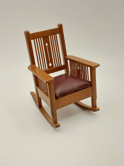 Mission Rocking Chair, Fruitwood