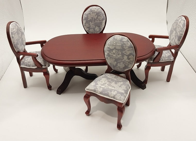 Dining Room Set, Royal Toile, 5pc, MH