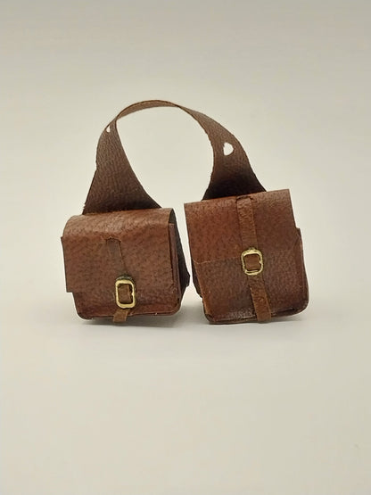Old Leather Saddle Bag