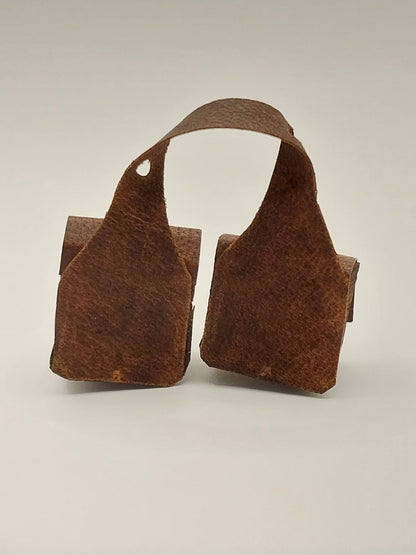 Old Leather Saddle Bag