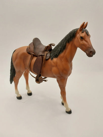 Western Saddle, Brown Leather