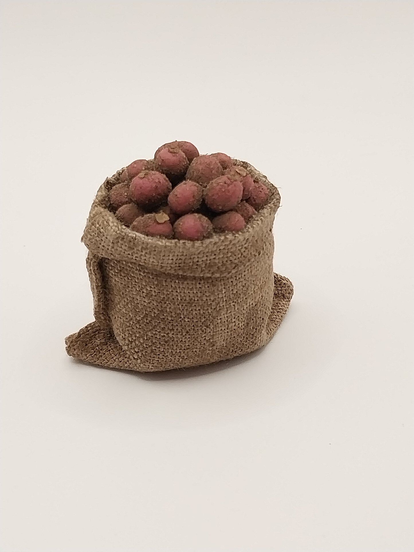 Burlap Sack Of Potatoes, Assorted, 1pc