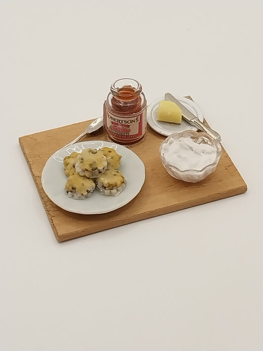 Scones With Robertson's Jelly Board