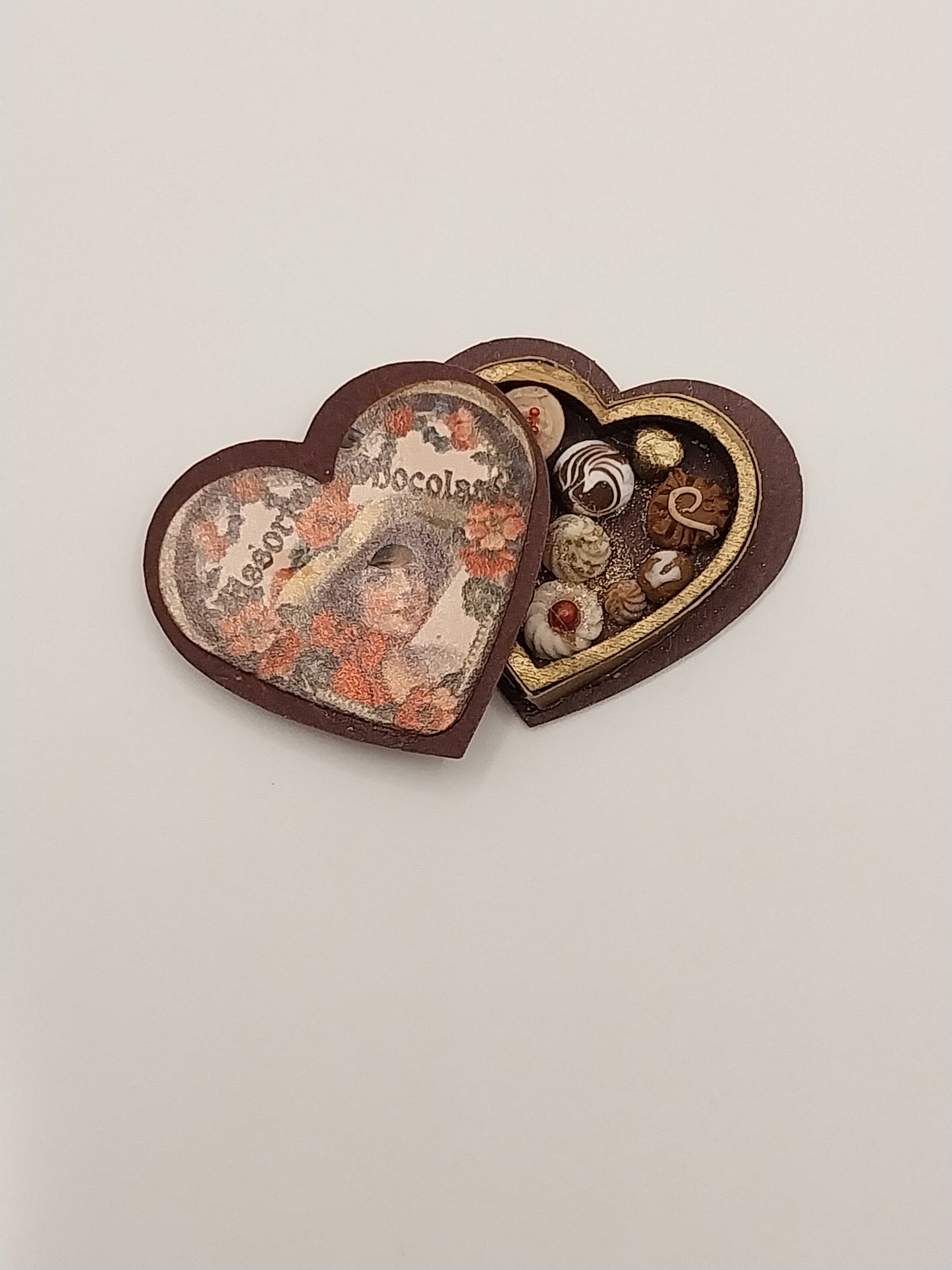 Chocolates in Heart Shaped Box