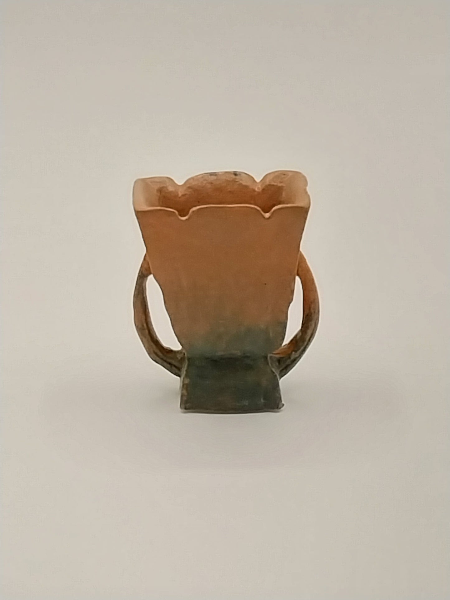 Roseville Vase, Earthtone Jonquils