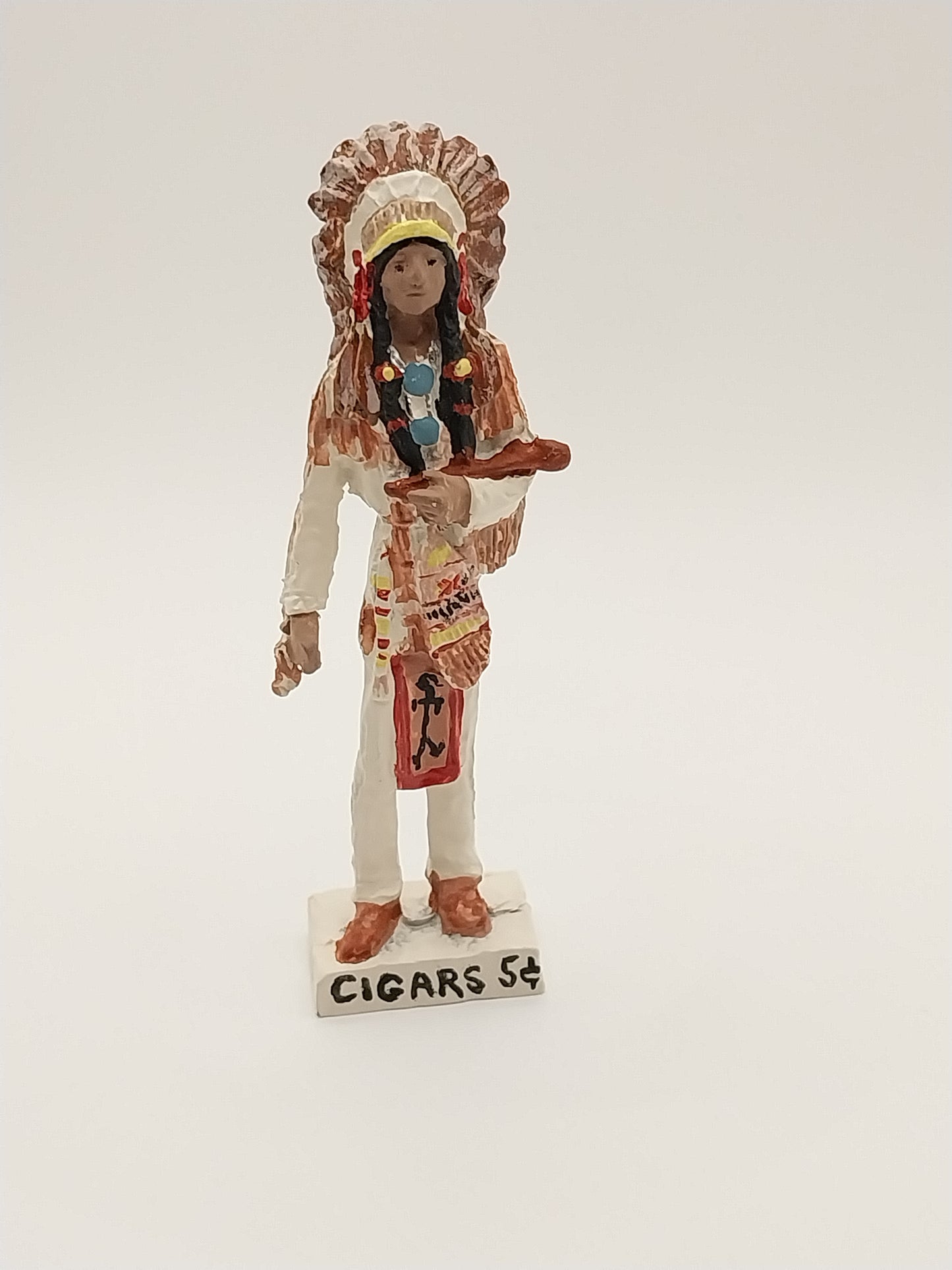 Cigar Store Indian, Handpainted