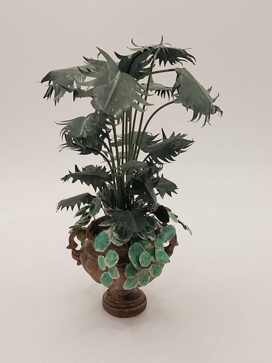 Cabbage Palm In Large Urn