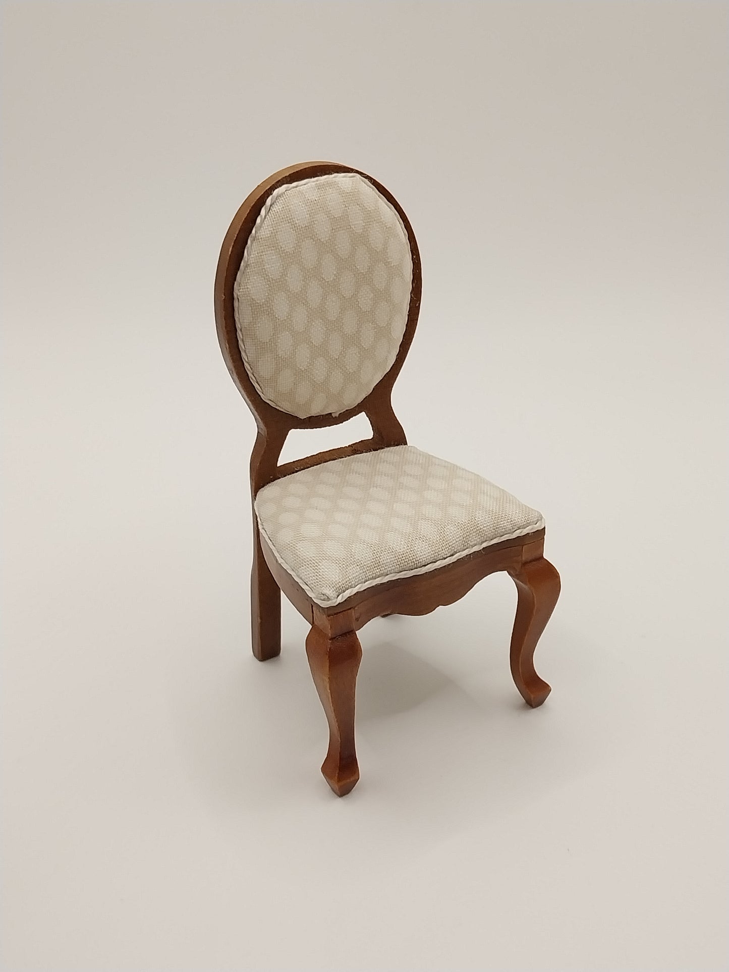 Dining Room Set, 5pc, Cream & Walnut