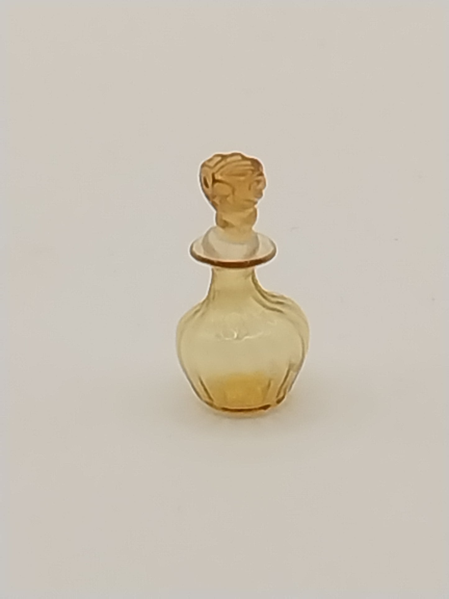 Citrine Glass Perfume Bottle Flacon