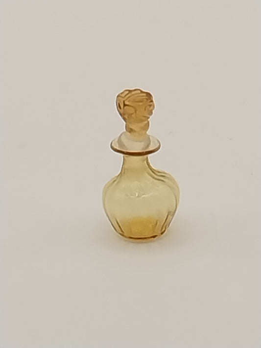Citrine Glass Perfume Bottle Flacon