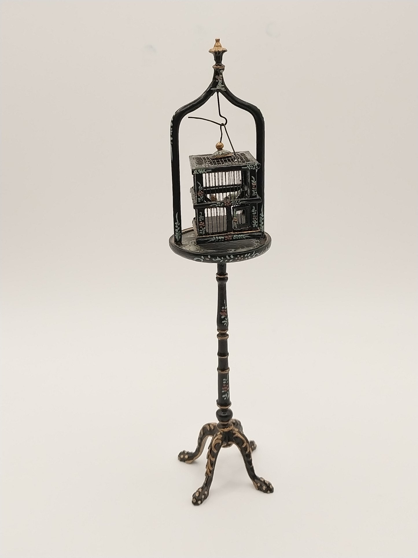 Birdcage On Stand, Black, Limited
