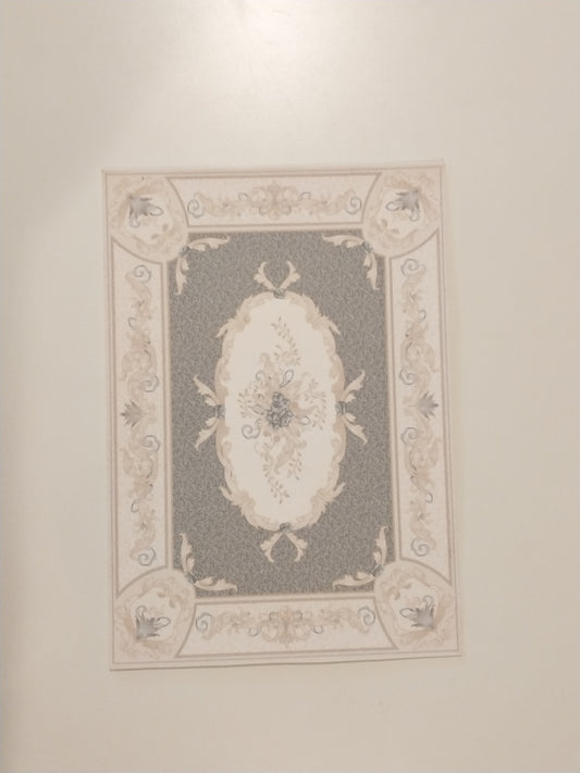 CRH916, Rug, Aubusson, Blue & Gray