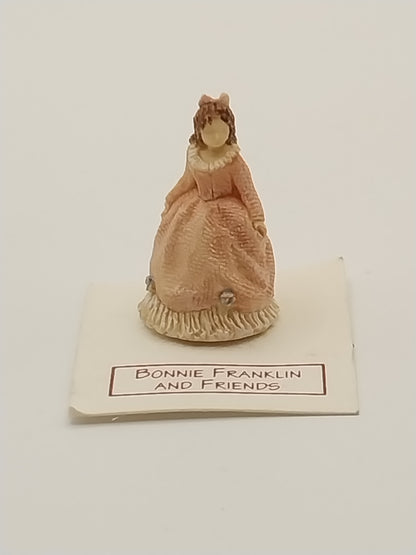 CRH946, Victorian Girl Figurine, Pink