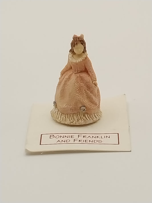 CRH946, Victorian Girl Figurine, Pink