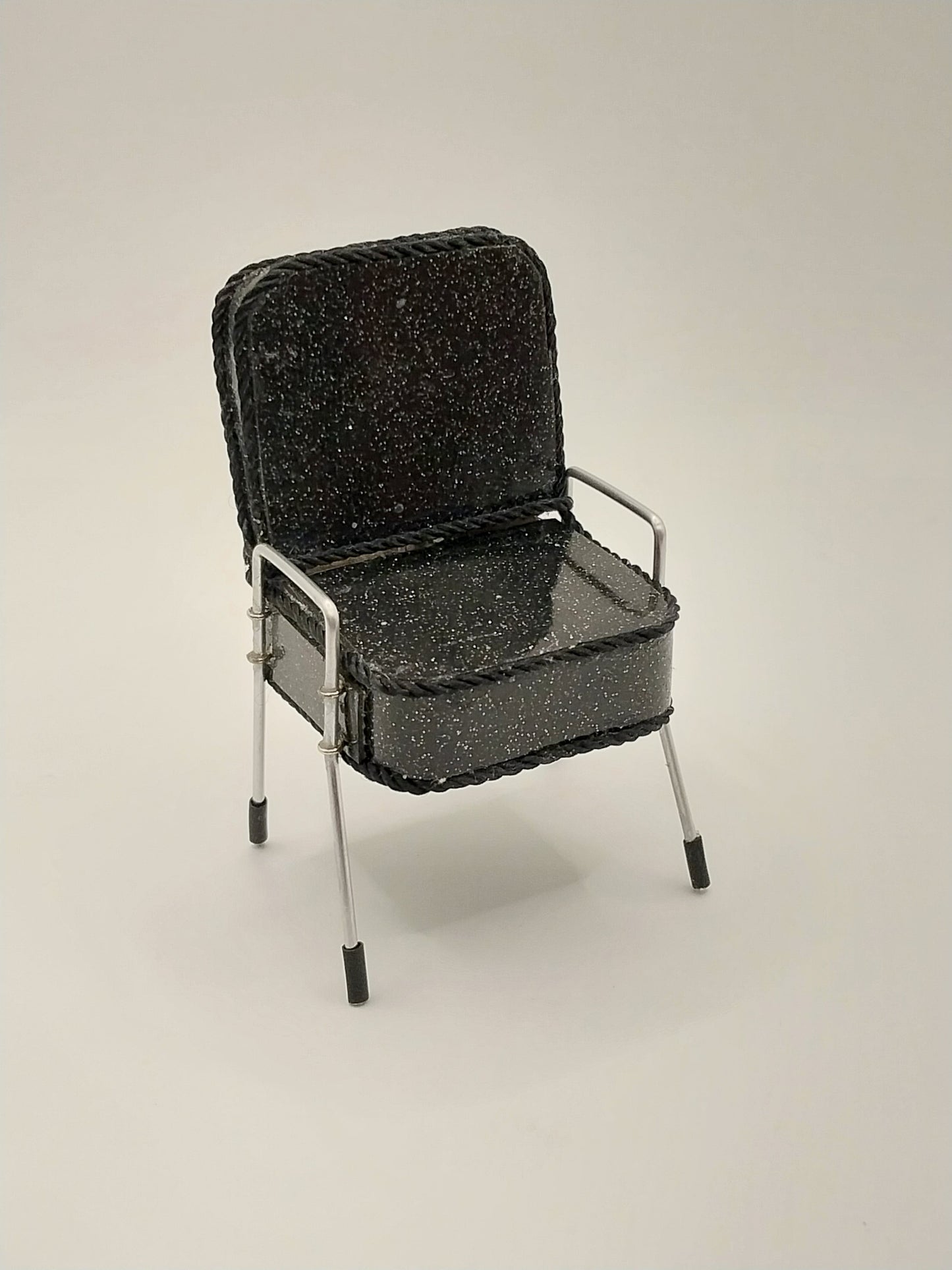 Beauty Parlor Shampoo Chair, Black