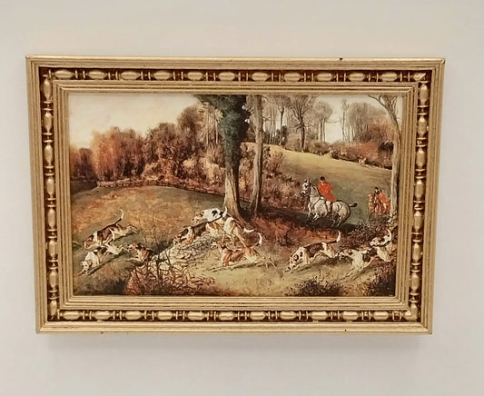 Framed Print, The Hunt, Large