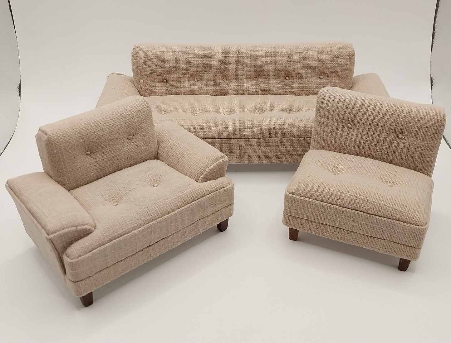 I Love Lucy Living Room Set, Tan, 3pc