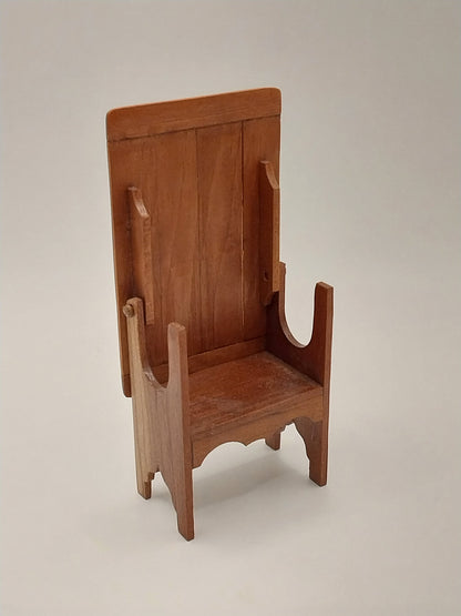 Tilt Top Table Chair, Walnut