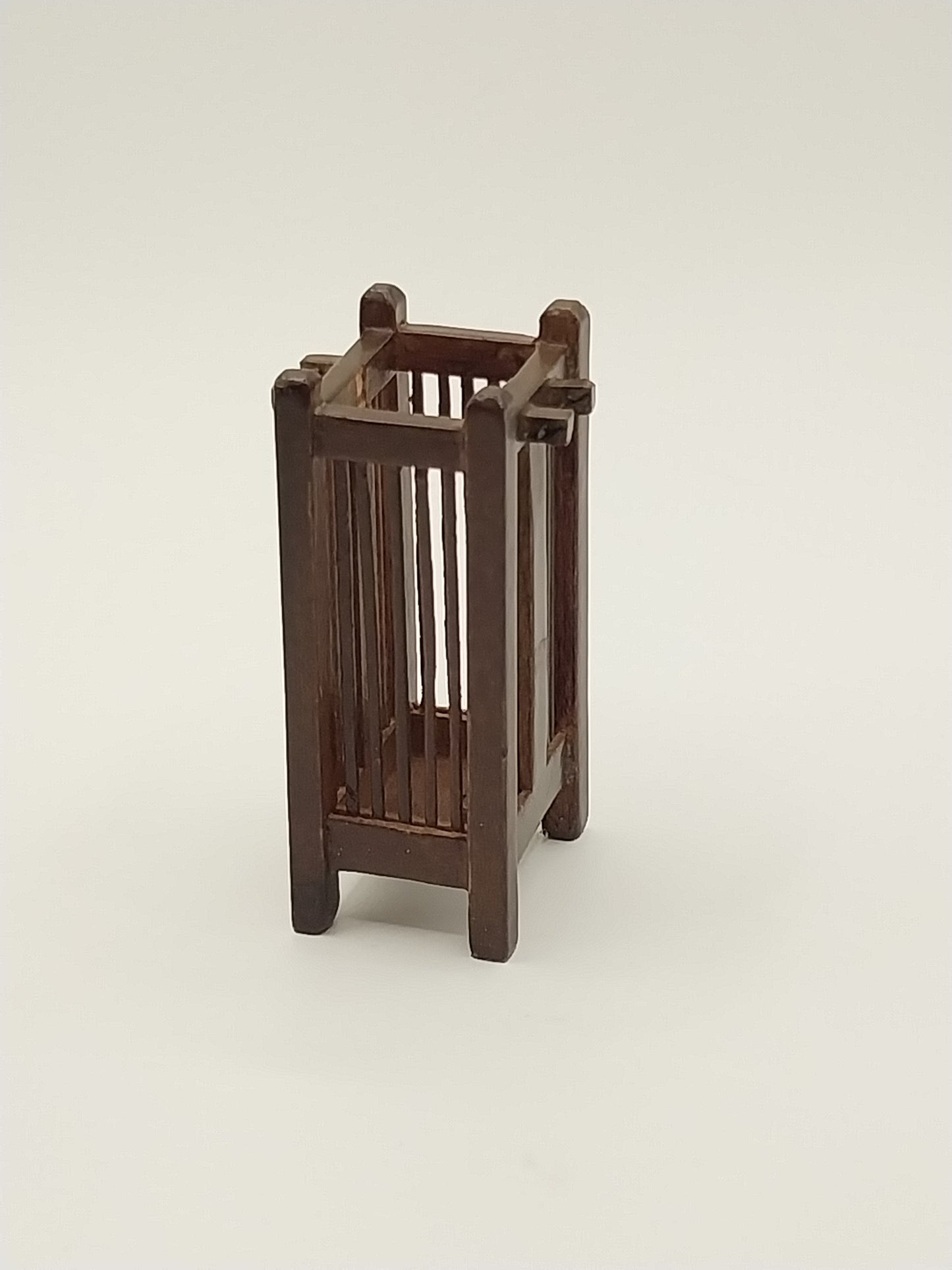CRH444, Mission Style Umbrella Stand, Walnut