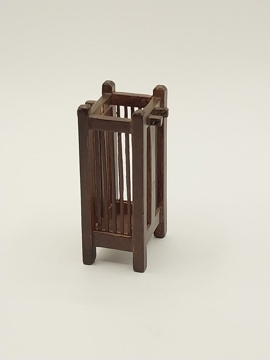 CRH444, Mission Style Umbrella Stand, Walnut