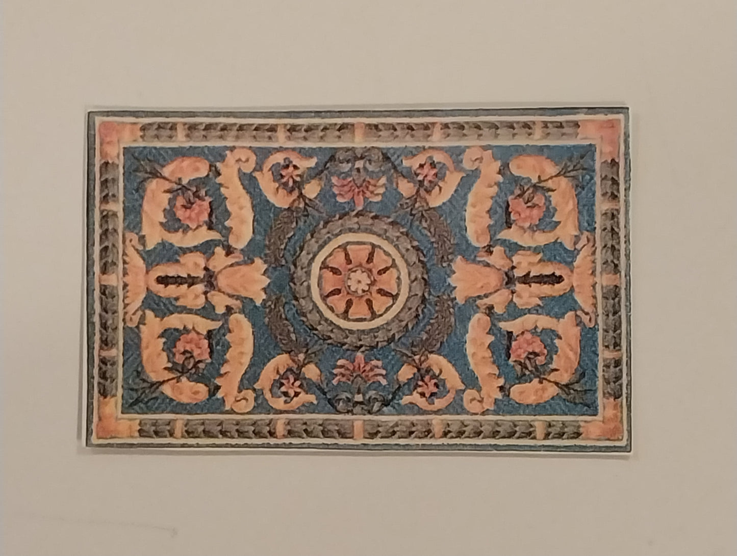 1/2" Scale Rug #812, Oriental Style