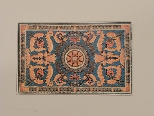 1/2" Scale Rug #812, Oriental Style