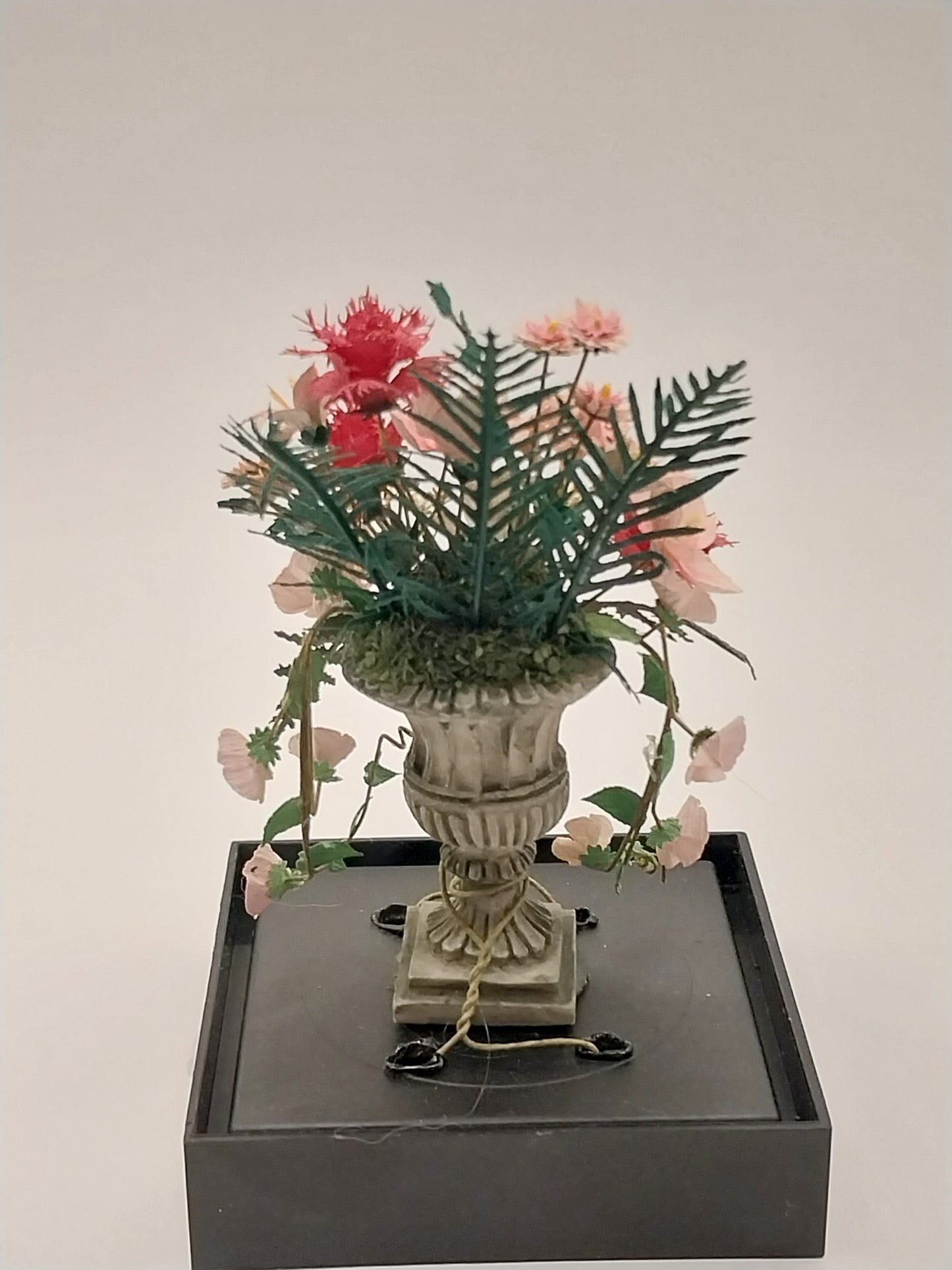 Flower Arrangement In Urn, Lily, Magnolia, & Dogwood