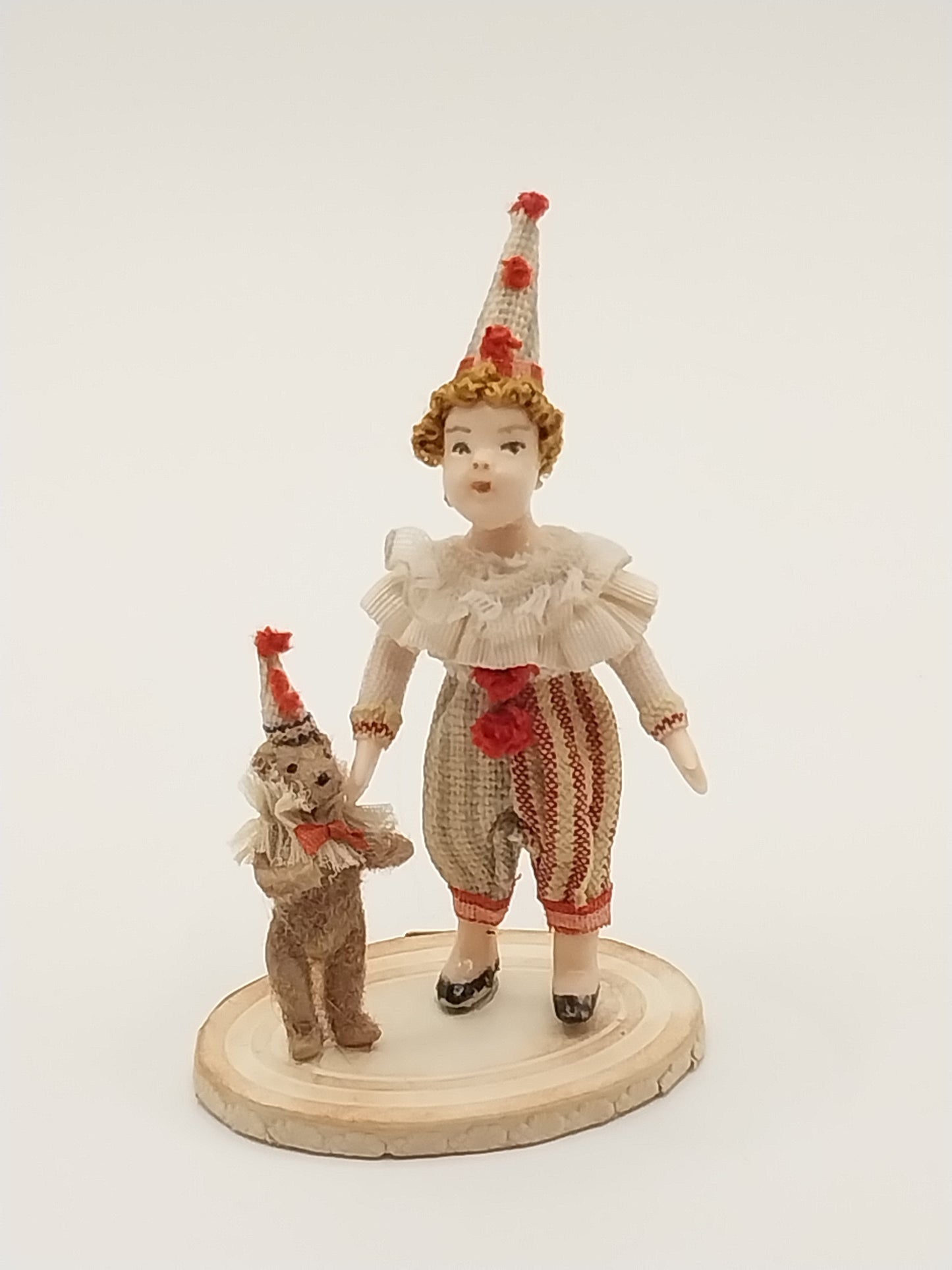 Clown Doll With Tiny Clown Bear