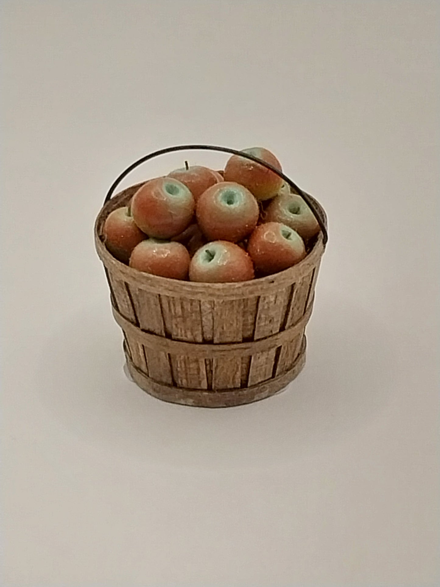 Handmade Basket of Apples