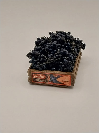 Crate Of Purple Grapes, Bluebird