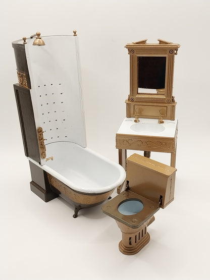 Victorian Reproduction of a Victorian 3pc Bathroom Set