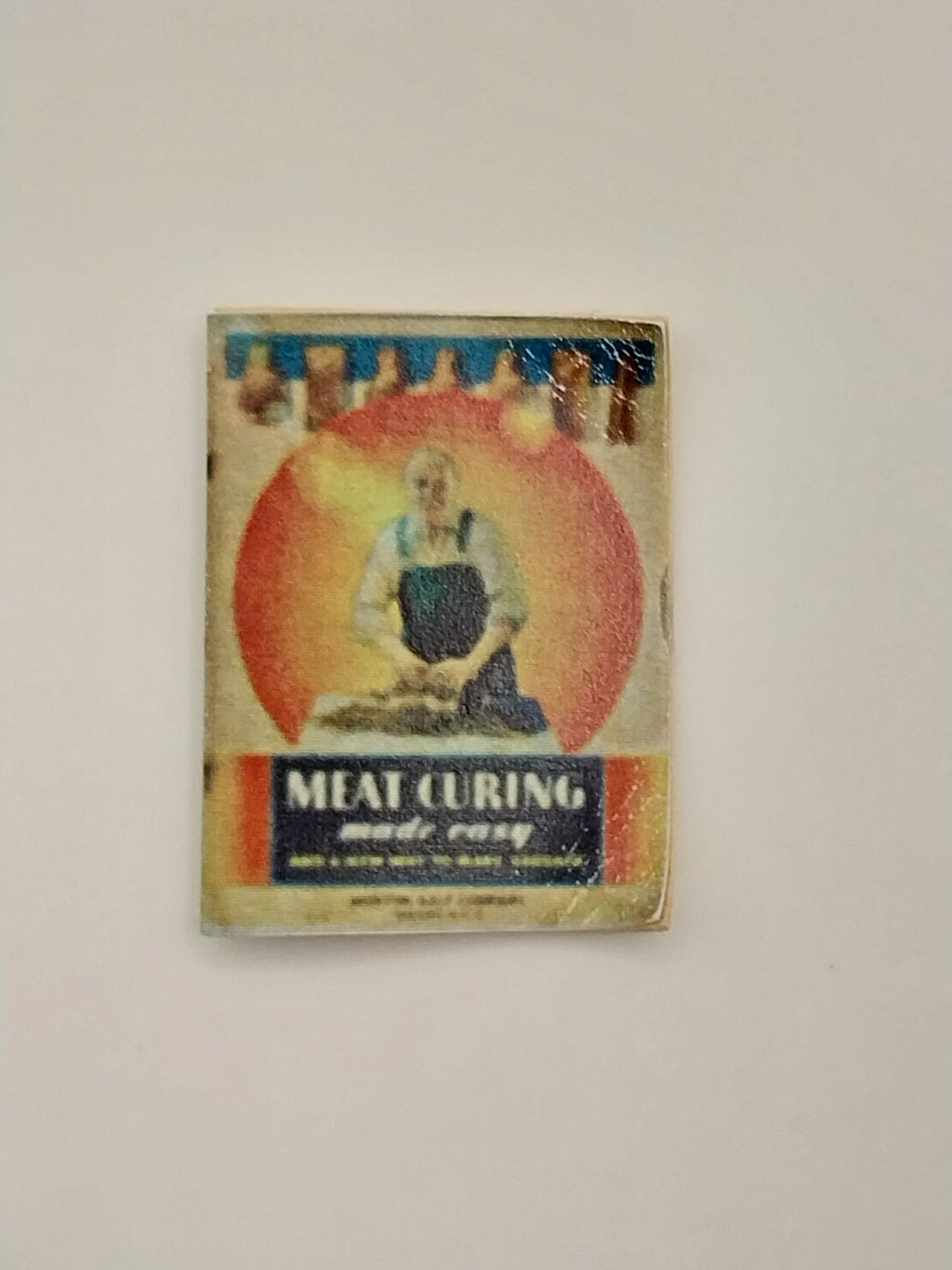 Vintage Meat Curing Book