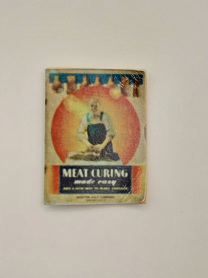 Vintage Meat Curing Book
