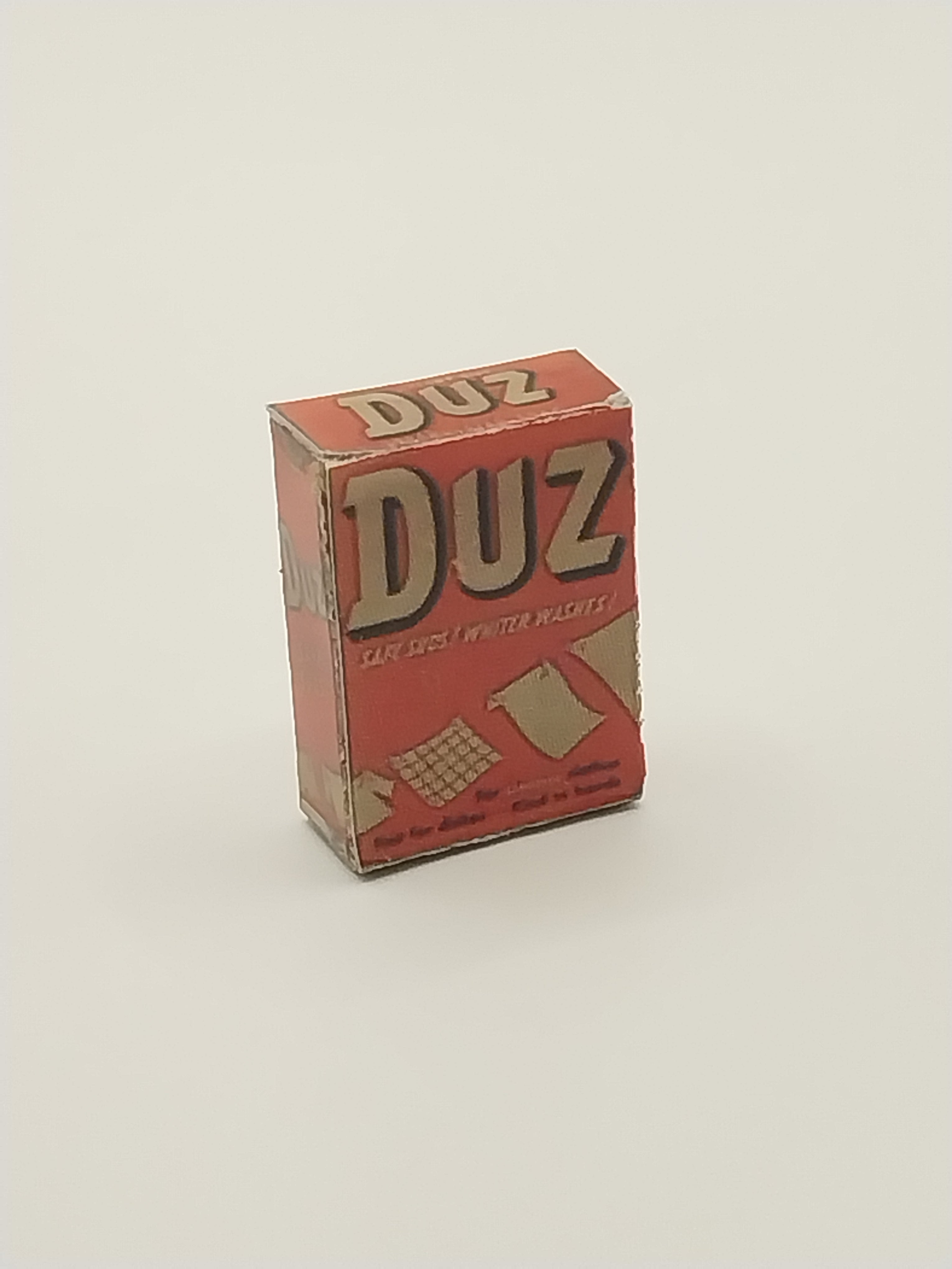 Vintage DUZ Laundry Powder Box – Miniature Designs, Inc.