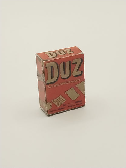 Vintage DUZ Laundry Powder Box