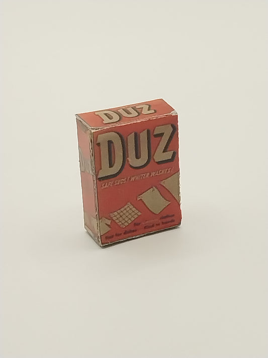 Vintage DUZ Laundry Powder Box