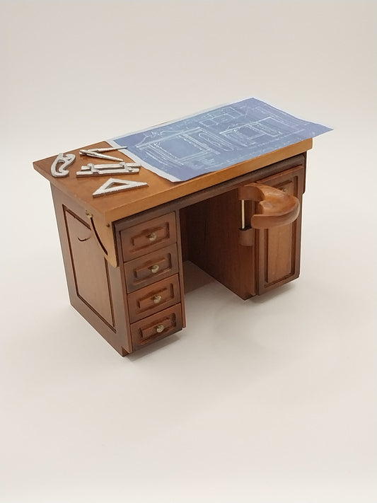 Architect Desk With Tools, Ferd Sobol