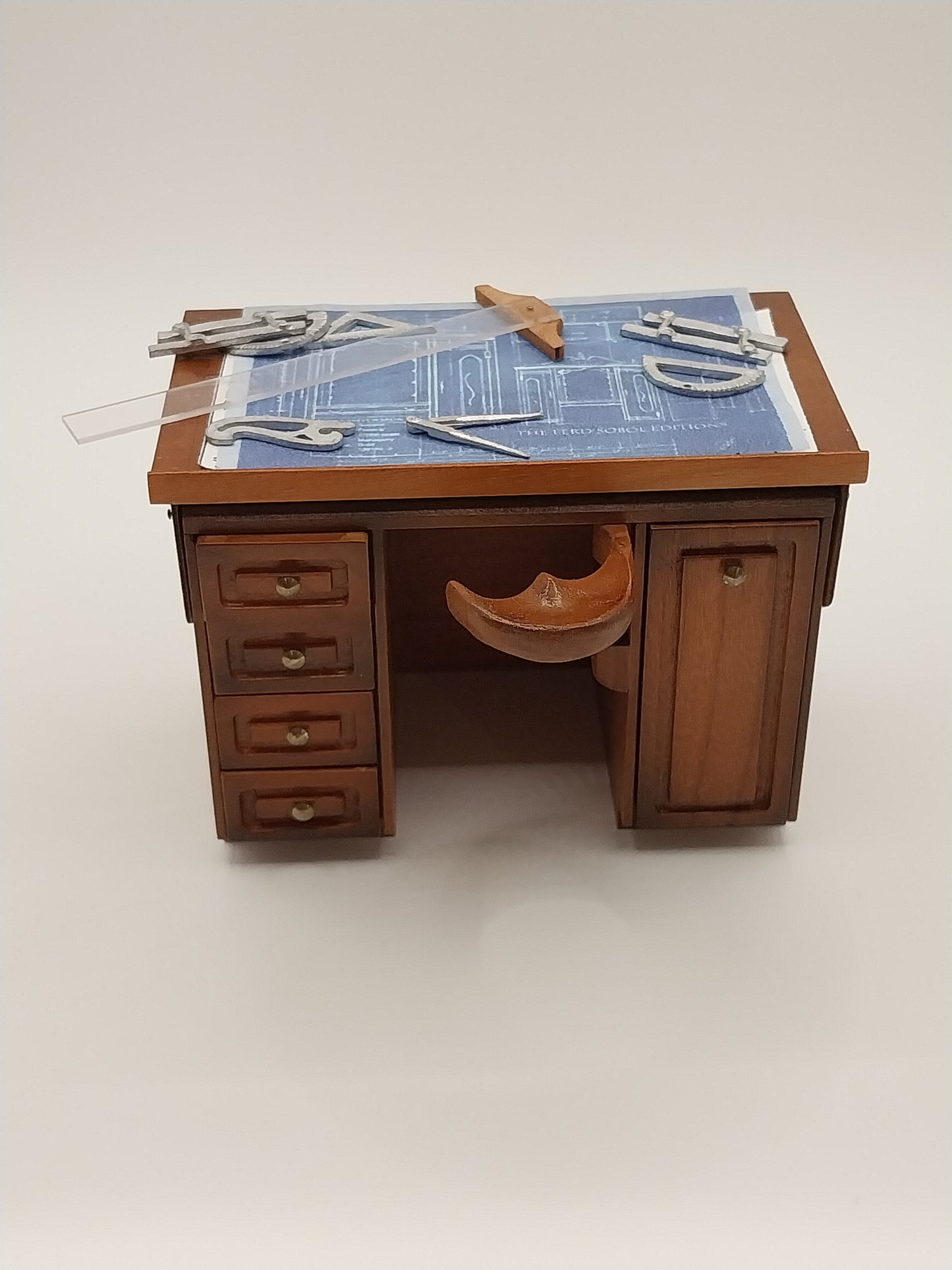 Architect Desk With Tools, Ferd Sobol
