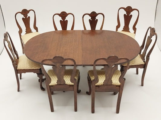 Queen Anne Dining Room Set, 9pc