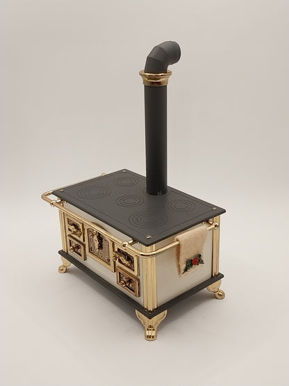 CJB191, Bodo Hennig German Stove With Pipe