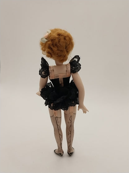 Lady Of The Night Doll With Painted Stockings