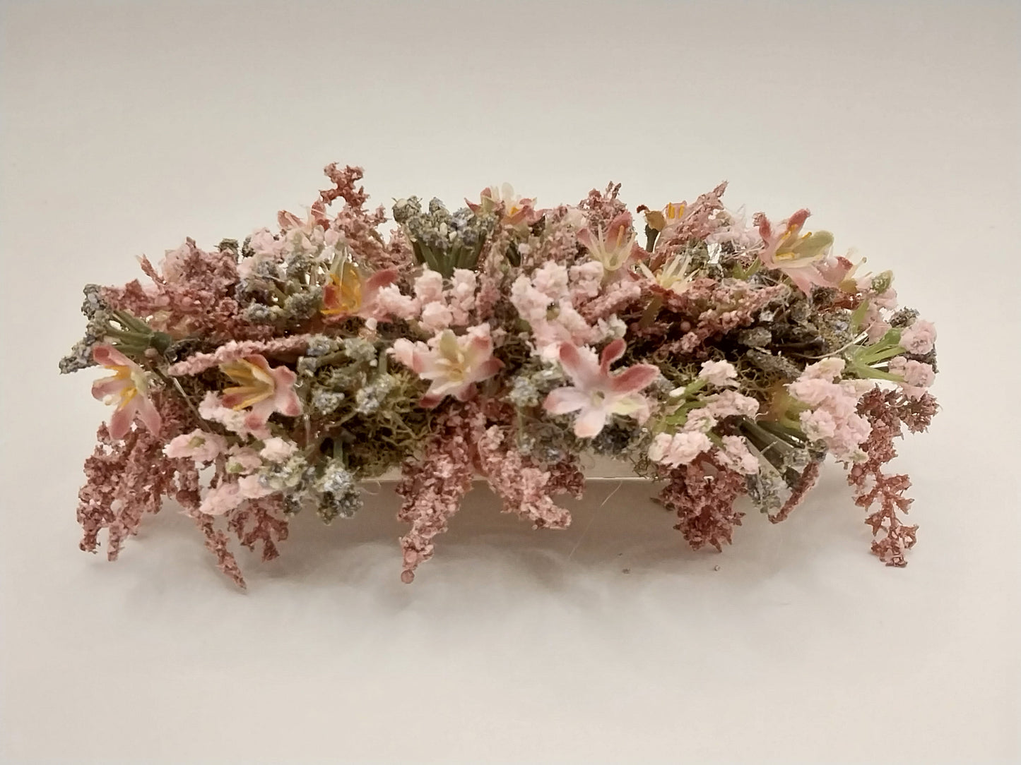 Window Box, Pink Florals