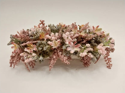 Window Box, Pink Florals