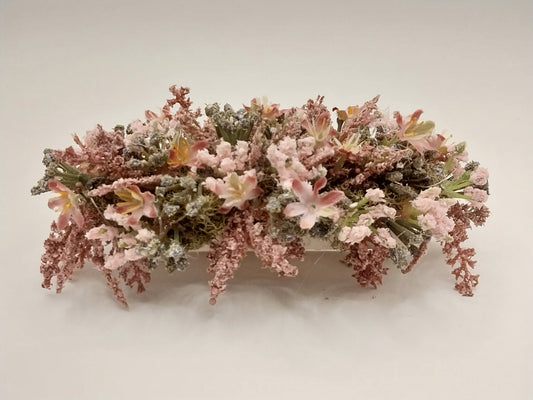 Window Box, Pink Florals