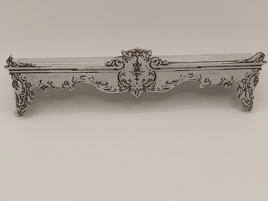 Shabby Chic Gray Window Cornice, #A