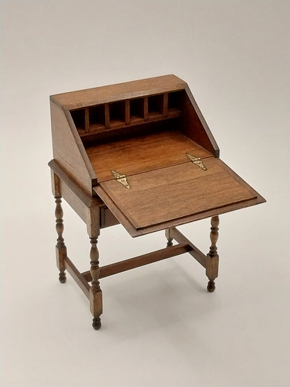 Dropleaf Desk On Frame, Walnut