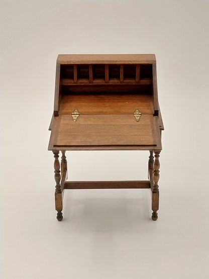 Dropleaf Desk On Frame, Walnut