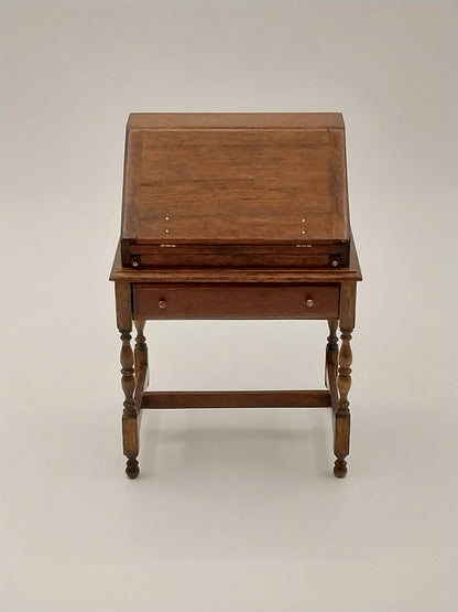 Dropleaf Desk On Frame, Walnut